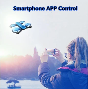 

New kids RC toy H43-WH Foldable Selfie Mini WIFI FPV APP control RC Drone with Altitude Hold Dron with 720P Camera vs X5UW