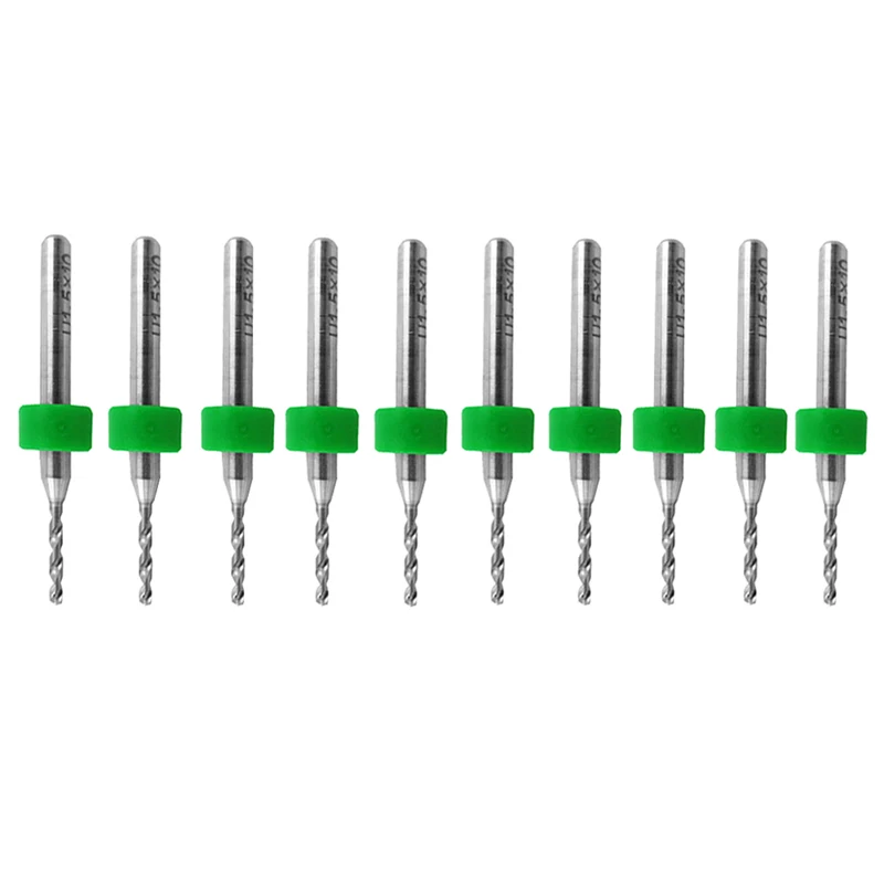 

10Pcs/LOT PCB Print Circuit Board Carbide Micro Drill Bits Tool 0.3 mm New Power Tools