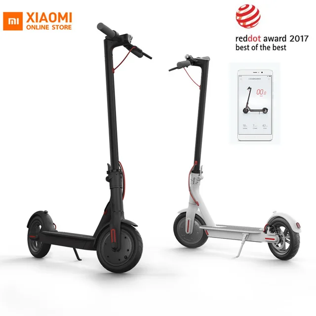 

Original Xiaomi Mijia M365 Smart Electric Scooter foldable mi lightweight LG Battery with APP hoverboard Electric skateboard