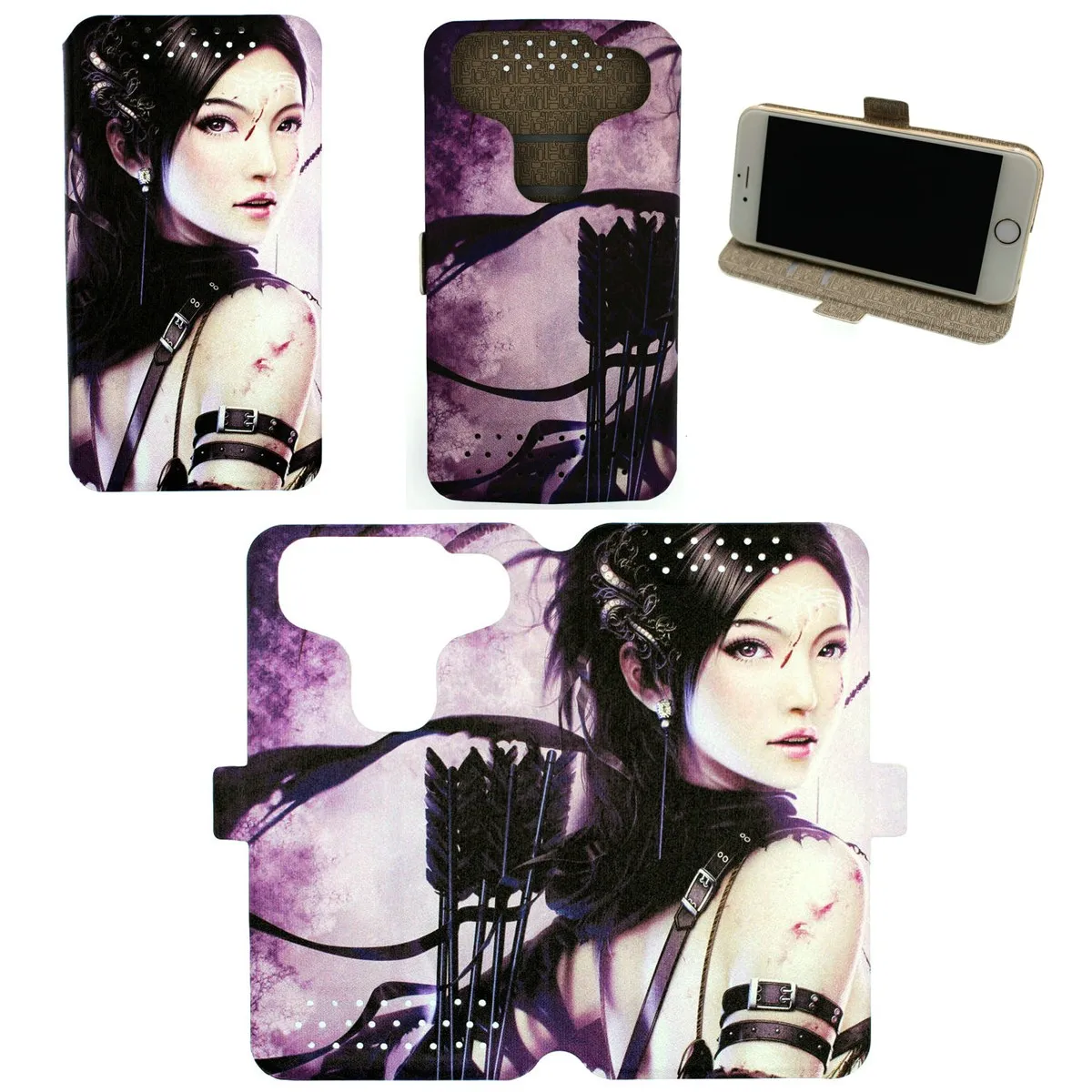 Universal Phone Cover Case for Lyf Earth 1 Custom images XN |