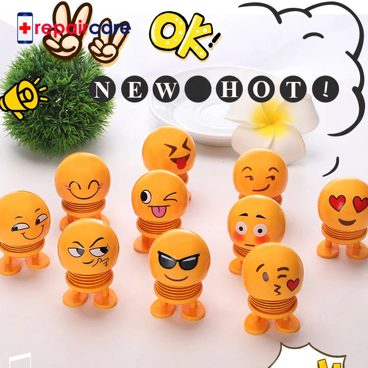 spring shaking head doll