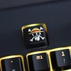 Keycap 1 pcs Anime ONE PIECE Zinc-aluminum key cap mechanical keyboard keycaps for mechanical keyboard R4 height ► Photo 3/6
