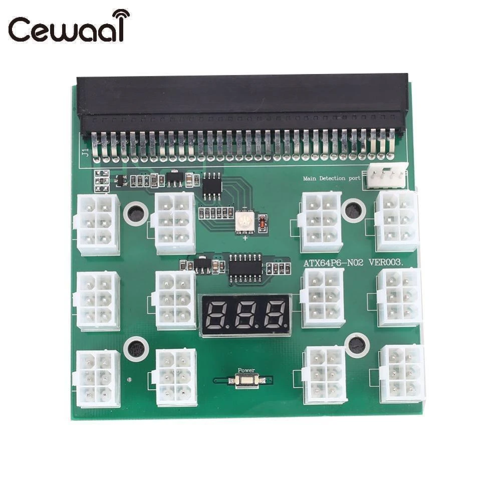 1600 W Compatible Carte De Rupture Universelle Carte Graphique Tableau D Alimentation Pour Hp Psu Gpu Extraction Ethereum Bitcoin Aliexpress