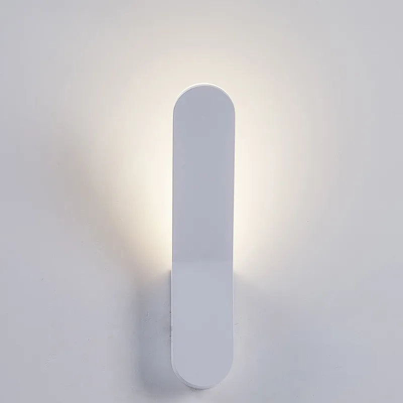 

5W LED Wall Lights Aluminum Modern Sconces AC85-265V Wall Mounted Lamps White Bedside Home Lighting Fixtures
