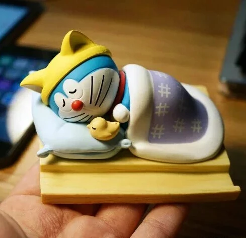 Hot Doraemon Tidur Aksi Gambar Mainan Koleksi Natal Boneka Versi