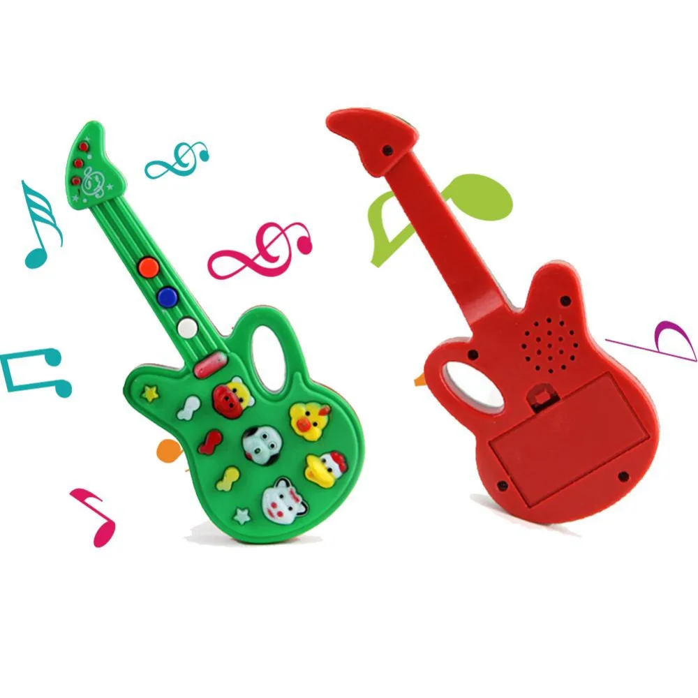 Baby Electronic Guitar Toy Nursery Children Kids Rhyme Developmental