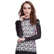 sbart Для женщин танкини Купальники для малышек Рашгард ветер Сёрфинг купальник Топы корректирующие кайт Сёрфинг дрейфующих подводное плавание Мокрые одежды спорта людей Костюмы Длинные