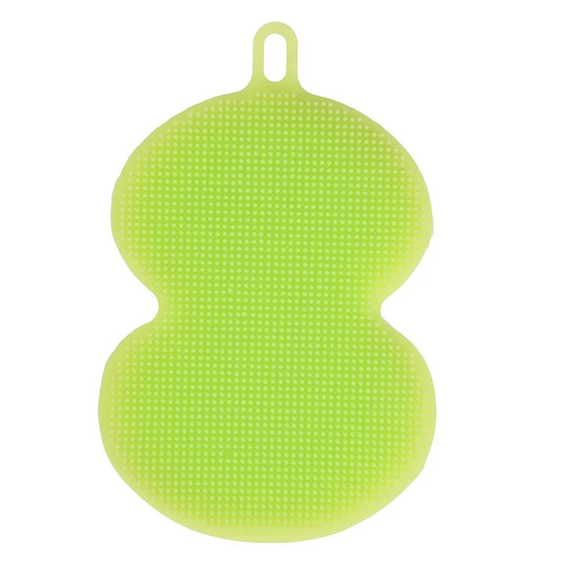 Zero Silicone Fashion Egg Cleaning Glove Makeup Washing Brush Scrubber Tool Cleaners