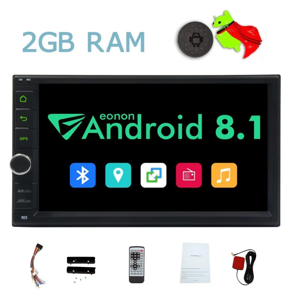 

Head Unit Support Phone Mirroring CAM-IN OBD2 3G/4G WIFI USB Autoradio None-dvd Car Player Stereo Autoradio Double din Android