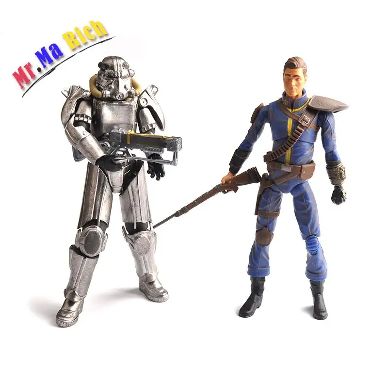 Fallout 4 ПВХ фигурка 8 Pollici Potenza Armatura Di Abbigliamento Giocattoli Per Le Collezioni | Игрушки и хобби