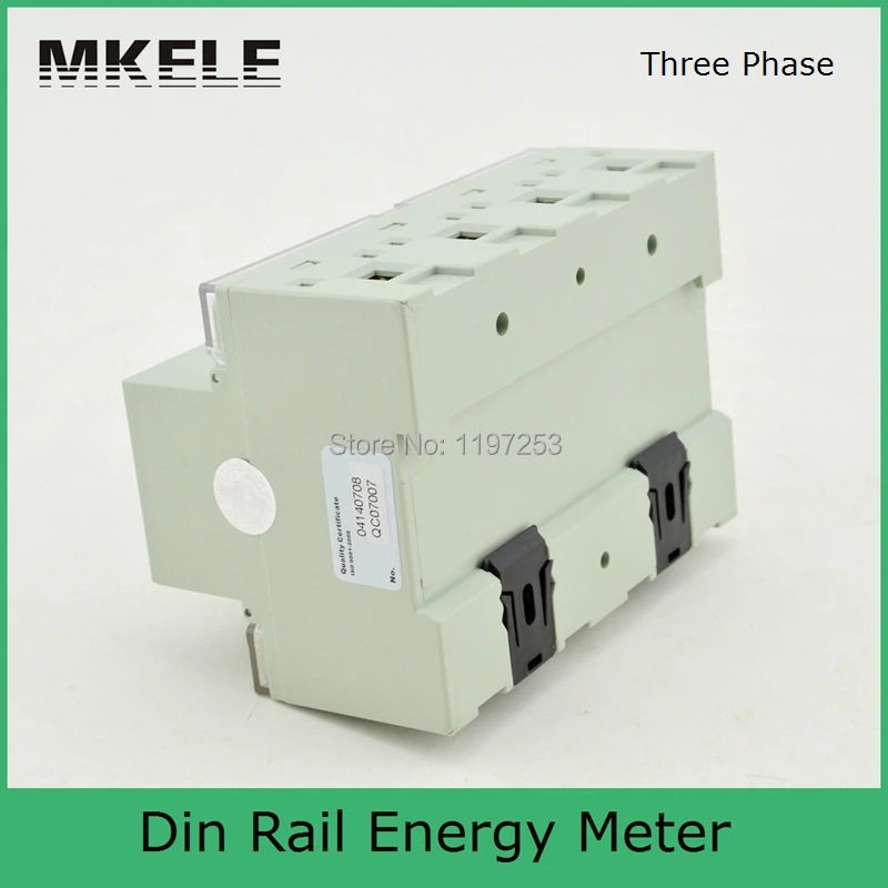 Modbus RTU din-рейку MK-LEM021GC портативный цифровой ЖК-дисплей трехфазный счетчик энергии