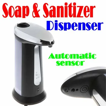 

BY DHL OR EMS 100 pieces 2012 new disign Stainless steel Auto Soap Dispenser touchless sanitizer dispenser