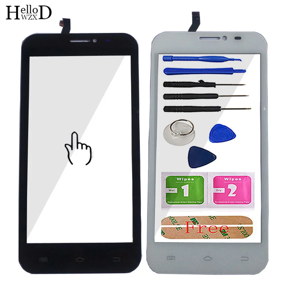 

Touch Screen For Texet TM-4672 X-navi Touch Screen Digitizer Panel Lens Sensor TouchScreen 5.0'' Mobile 3M Glue Tools Wipes