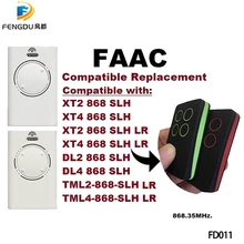 2 шт клон Faac XT2 868 SLH 2-КАНАЛЬНЫЙ пульт дистанционного управления FAAC 868 МГц для гаражных ворот
