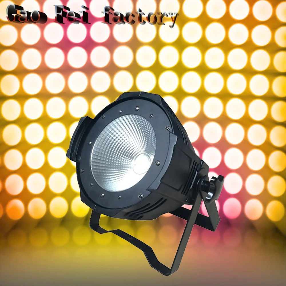 

2017 Led COB Par Light 100W High Brightness Aluminium Case White and Warm White 100W Cob Led Par Light For Sale Dmx Stage Lights