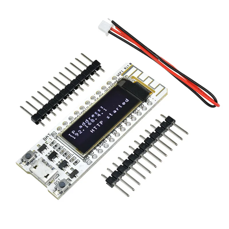 040282 ESP8266 wifi чип 0,91 ''дюймовый OLED CP2014 32Mb флэш Интернет вещей плата модуль чёрно-белые печатные платы NodeMcu для Arduino IOT - Цвет: 040282