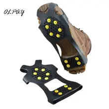 Противоскользящие скобы мужские и женские уличные бахилы Muddy road подходят для снега и льда 10 зуб износостойкость Снежный шип