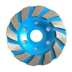 Дисковая пластина колесо Шлифовальная головка алмазная шлифовальная машина 100 мм шлифовальный бетонный гранитный шлифовальный станок