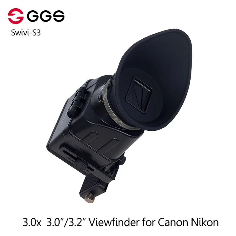 Складной оптический видоискатель GGS Swivi S3 3X 3 0 дюйма/3 2 дюйма ЖК дисплей для Canon 5D2 5D3