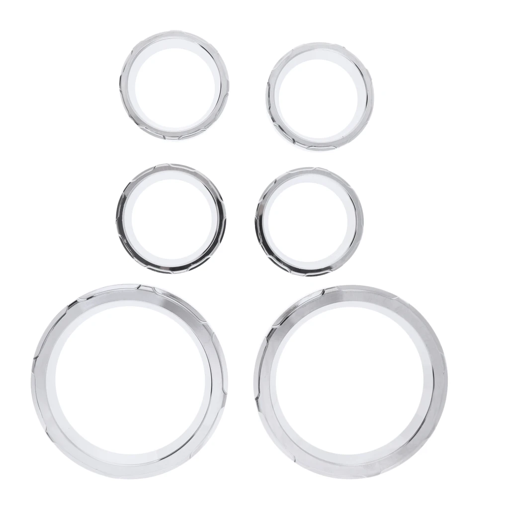 4 Inch Speedometer 2 Inch Gauge Burst Bezel Kit for 1996-2013  / / Road Glide &Trike