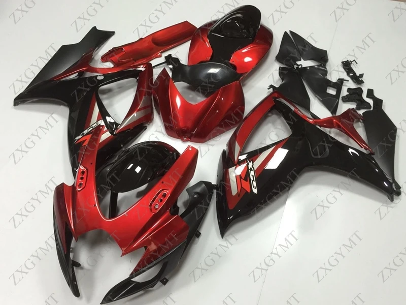 

Full Body Kits GSX-R600 2006 - 2007 K6 Red Black 2 Fairings GSX-R750 2006 Fairings for Suzuki GSXR600 2006