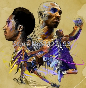 

New DIY Diamond Painting Cross Stitch Kits Full Diamond Embroidery 5D Diamond Mosaic Home Decoration Basketball star