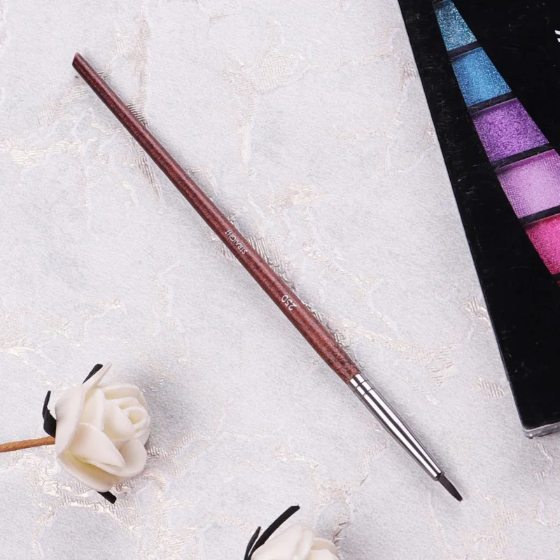 

Professional Eyeliner Brush #250 Wood Handle Extra Fine Firm Eye Liner Makeu Brush Eye Detail Brush Beauty Makeup Tool