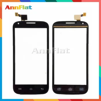 

10pcs/lot High Quality 4.5" For Fly IQ4406 Touch Screen Digitizer Front Glass Lens Sensor Panel Black Free shipping