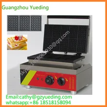 hot sale electric 10 pieces waffle machine rectangle belgian waffle maker