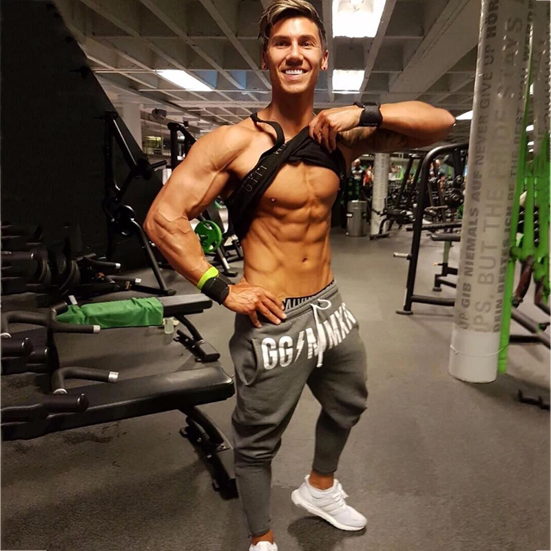 Gym Men Joggers Male Sweatpants (18)