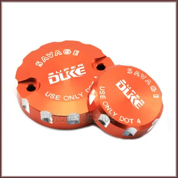 

For KTM 990 SUPER DUKE/R 2007-2012 1290 SUPERDUKE GT/R 2014-2018 Motorcycle Front & Rear Brake Reservoir Cover Cap