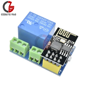 

5V ESP8266 ESP-01 Wifi Relay Module Wireless App Remote Control IOT Relay Switch ESP8266 ESP01 Relay for Arduino Smart Home