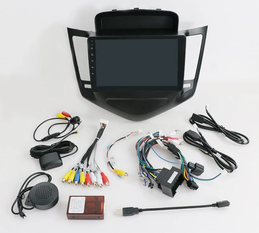 Perfect 2 din Android 9.0 car dvd gps player for Chevrolet Cruze 2009-2014 with radio gps navigation support mirror link steering wheel 3