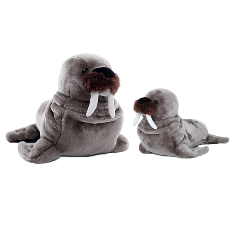 Walrus Stuffed Animal Simulation Plush Toys font b Cute b font font b Pillow b font
