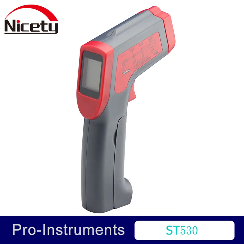 

Nicety ST530 industrial Digital non contact thermometer If Ifrared laser temperature gun -32~530C GR