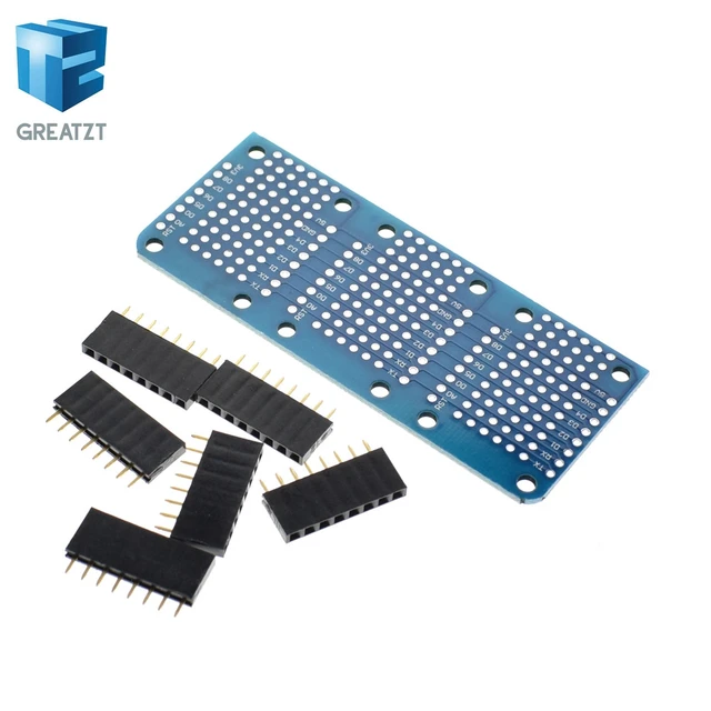 Best Quality GREATZT Tripler Base V1.0.0 Module Board with Pins D1 Mini Active Components Integrated Circuits Best Quality GREATZT Tripler Base V1.0.0 Module Board with Pins D1 Mini Active Components Integrated Circuits