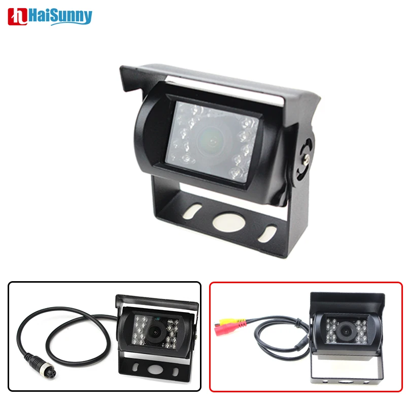 

HaiSunny 9-26 V 18 IR LED Night Vision Waterproof Backup Rear view Camera for Truck,RV,Camper,Trailer