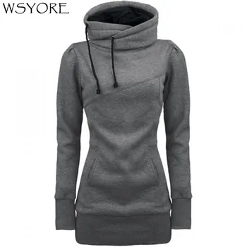

WSYORE Plus Size S-4XL Autumn Hoodies Sweatshirt Women 2020 New Winter Kpop Causal Pocket Pullover Sweatshirt Coat NS204