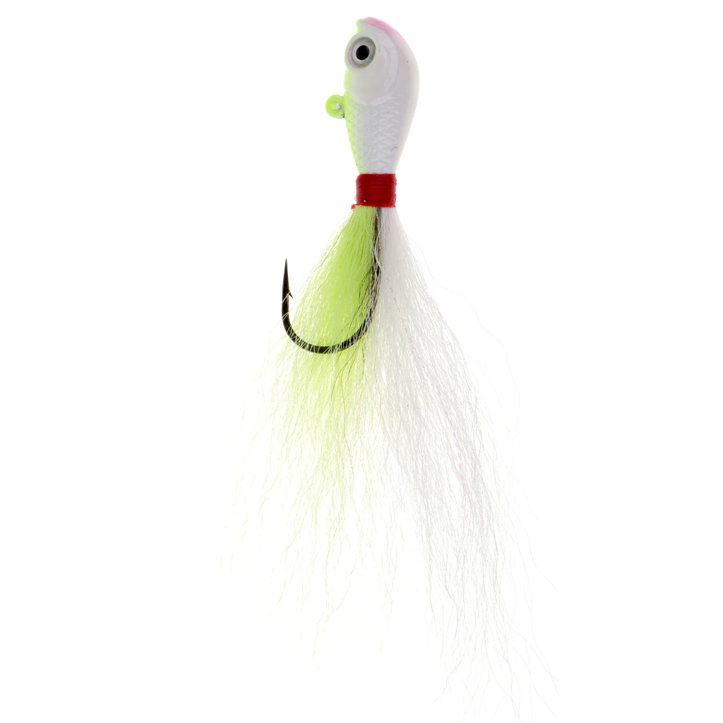 13cm 42g Jig Fluke Fishing Lure Saltwater Freshwater Baits Assorted Kit Bass Striper Bluefish Surf Bass Fishing Jig Hook Lure