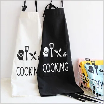 

New Hot Fashion Lady Women Men Adjustable Cotton Linen High-grade Kitchen Apron For Cooking Baking Restaurant Pinafore