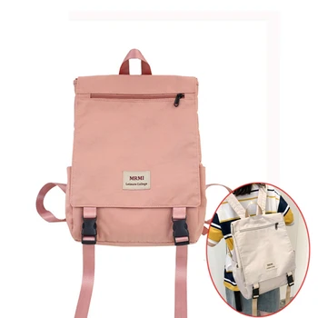

2019 Trend Women Backpack leisure Female College Students Back Pack Schoolbag For teenager Girls High Quality Canvas Backpacks