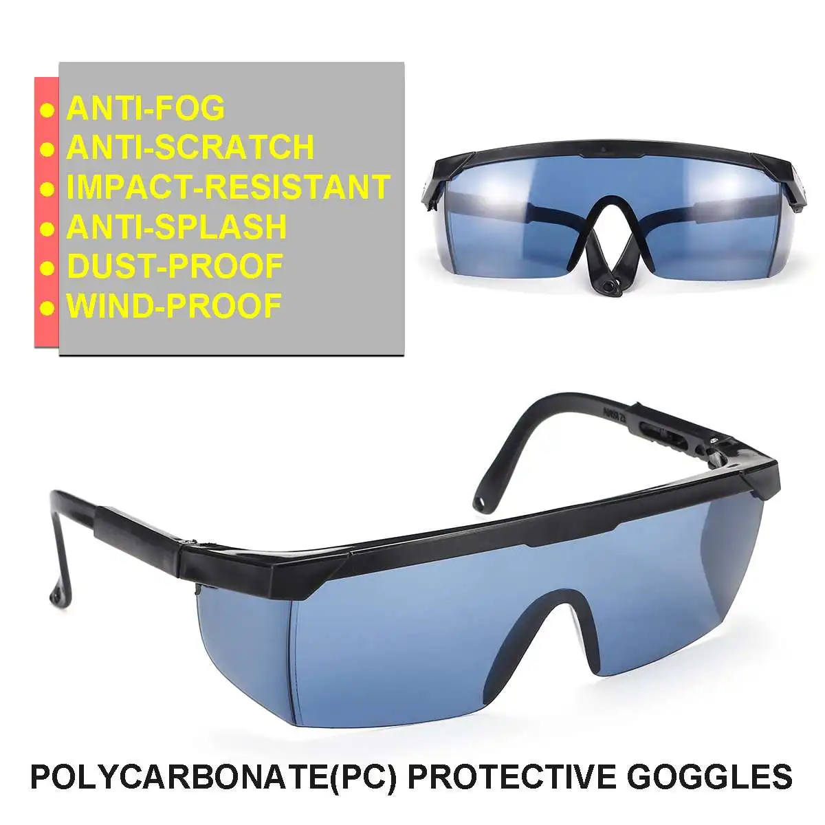 

Anti-Splash Dust-proof Goggles Cycling Eye Protector Work Safety Protect Glasses Protective Electric Grinding Goggle Woodworking
