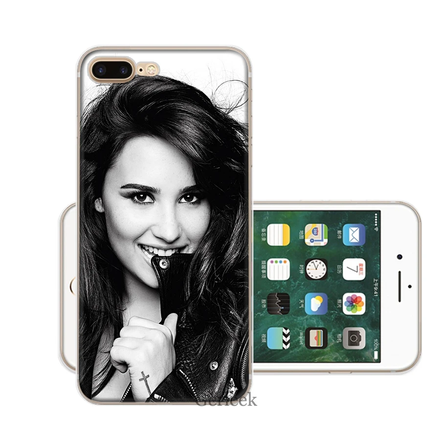 Demi Lovato Роскошный телефон чехол для iPhone 7 8 6 6S 5 5S iPhone SE 11 Pro XR X XS максимальный чехол - Color: 7