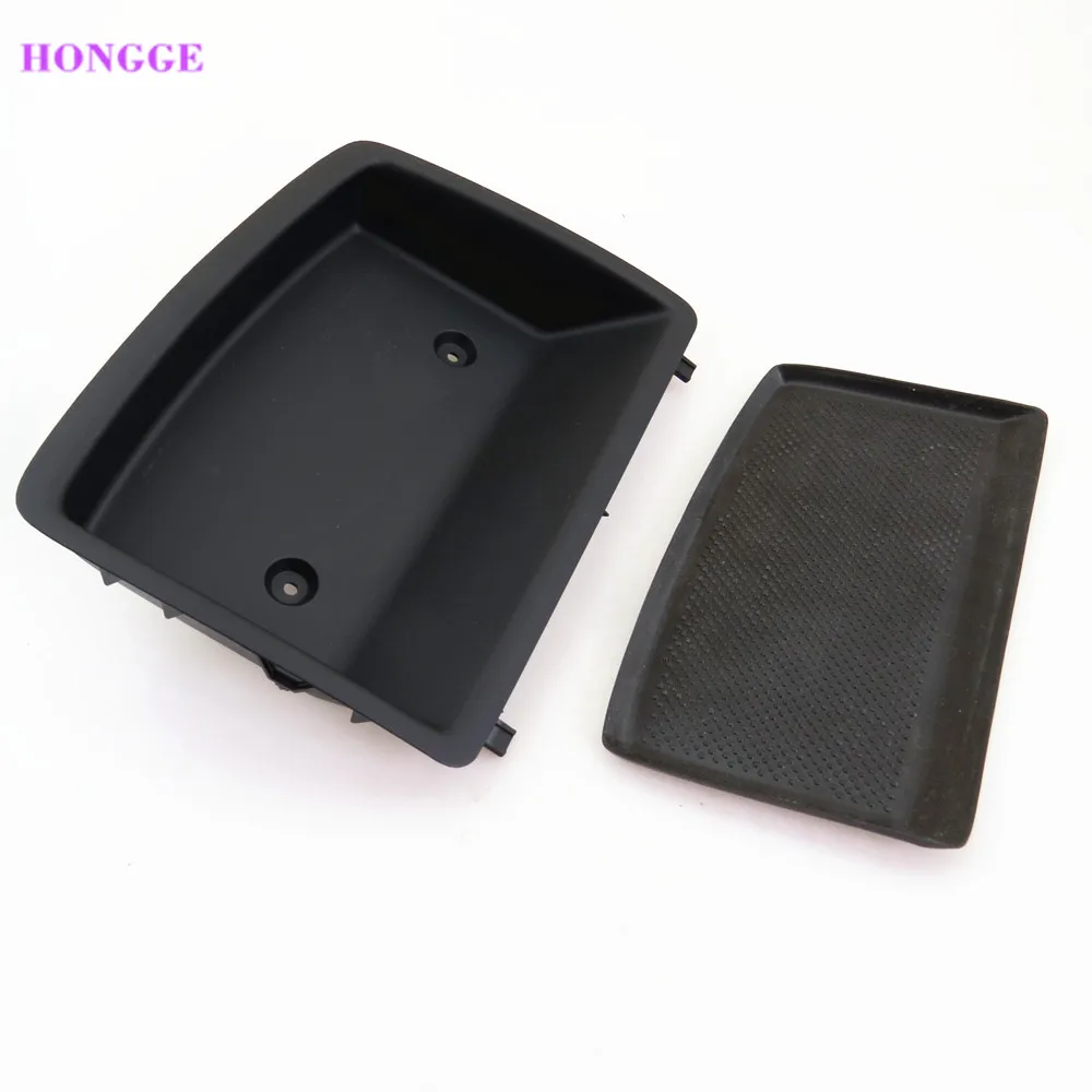HONGGE Black Center Dashboard Storage Tray & Mat For VW Jetta Golf GTI