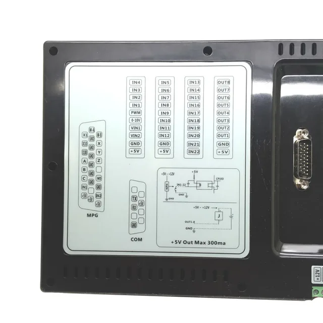 5 axis off-line controller Five axes and five linkage Support handwheel access 7 inch large screen 500khz