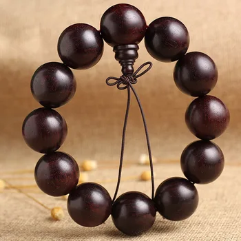 

feng shuiNatural Rosewood High Density Star-bearing Vegetable Beads Hand-polished High Oil Wooden Beads for Hair Replacement