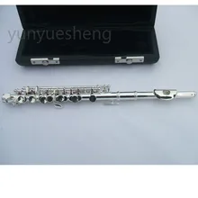 Профессиональный piccolo c Ключ Мельхиор корпус посеребренный жесткий чехол+ ткань+ смазка