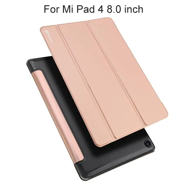 Dux Ducis из искусственной кожи чехол для Xiaomi mi Pad 4 Folio умный флип-чехол для Xiaomi mi Pad 4 Plus Xio mi pad4 mi pad 4 Shell - Цвет: for mi ipad 4