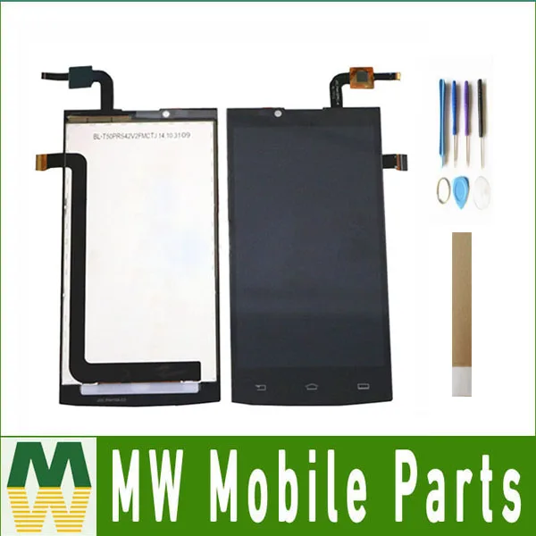 

For Philips Xenium S398 LCD Display Touch Screen Sensor Glass Assembly Black Color With tools& tape