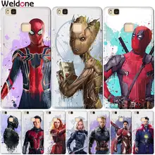 

Fashion Marvel Avengers phone Cases For Huawei Nova 2 plus Mate 9 10 Lite Pro Y5 Y6 II Pro Y7 Spiderman Deadpool case cover etui